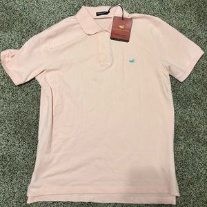Southern Marsh Pink Men’s Polo - Medium